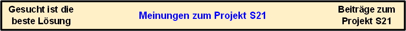 Meinungen zum Projekt S21
